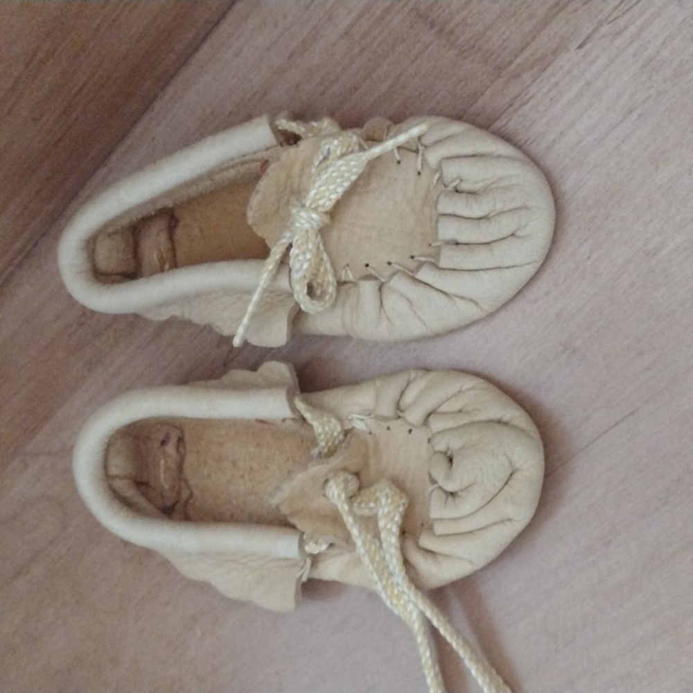 Genuine Deer Skin infant Moccasins
